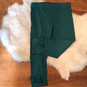 Toddler teal leggings